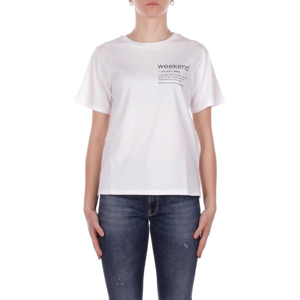 Women's T-Shirts Max Mara White
