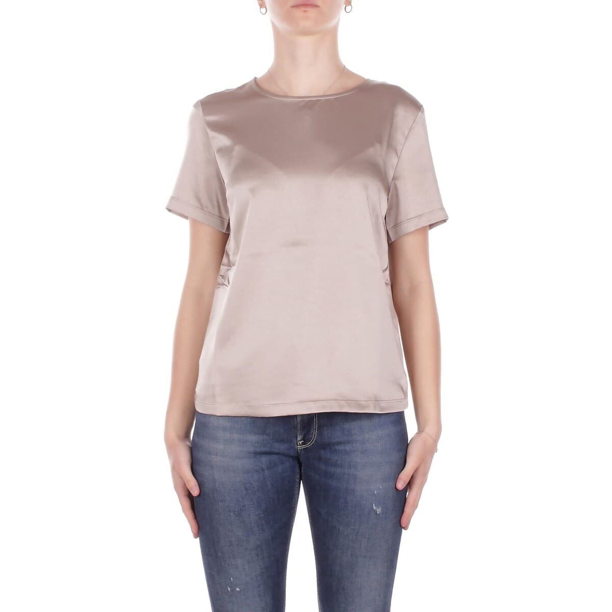 Women's T-Shirts Max Mara Beige