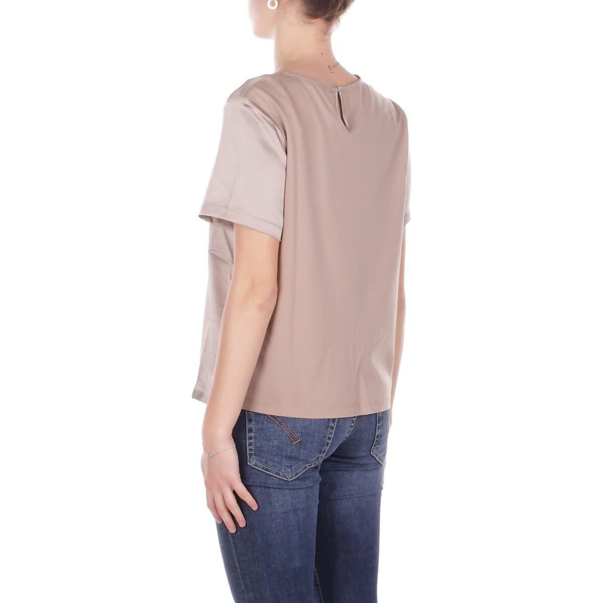 Women's T-Shirts Max Mara Beige