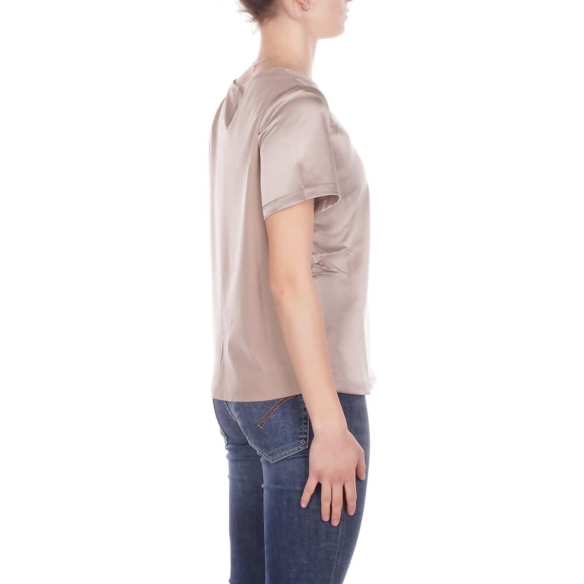 Women's T-Shirts Max Mara Beige