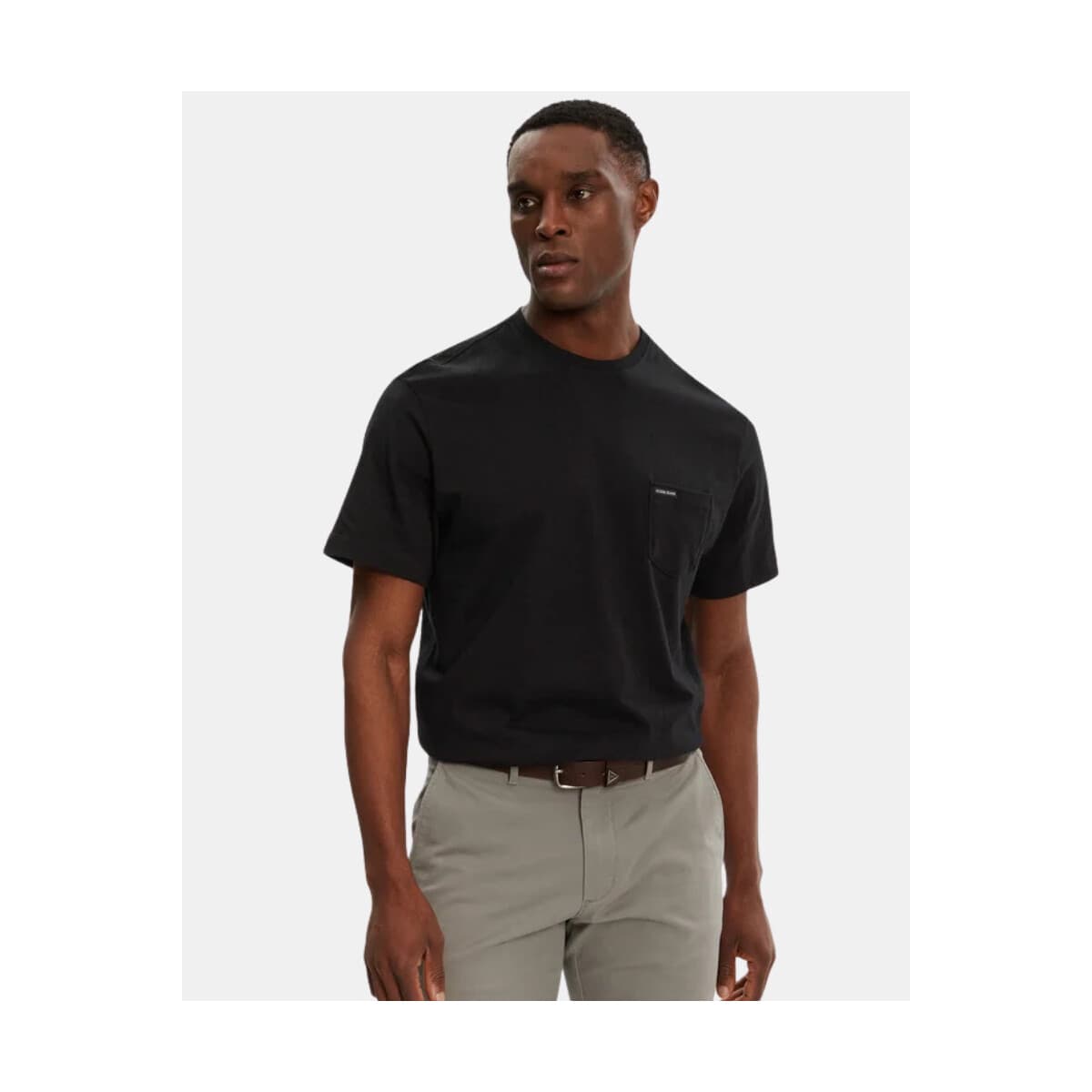 Men's T-Shirts Guess Black