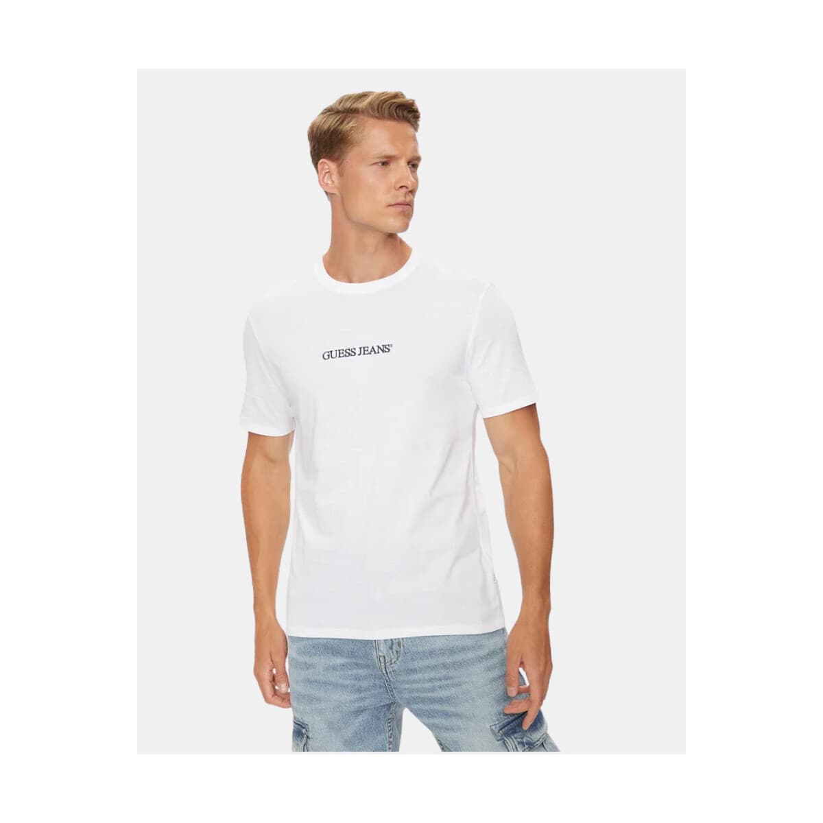 Men's T-Shirts Guess White