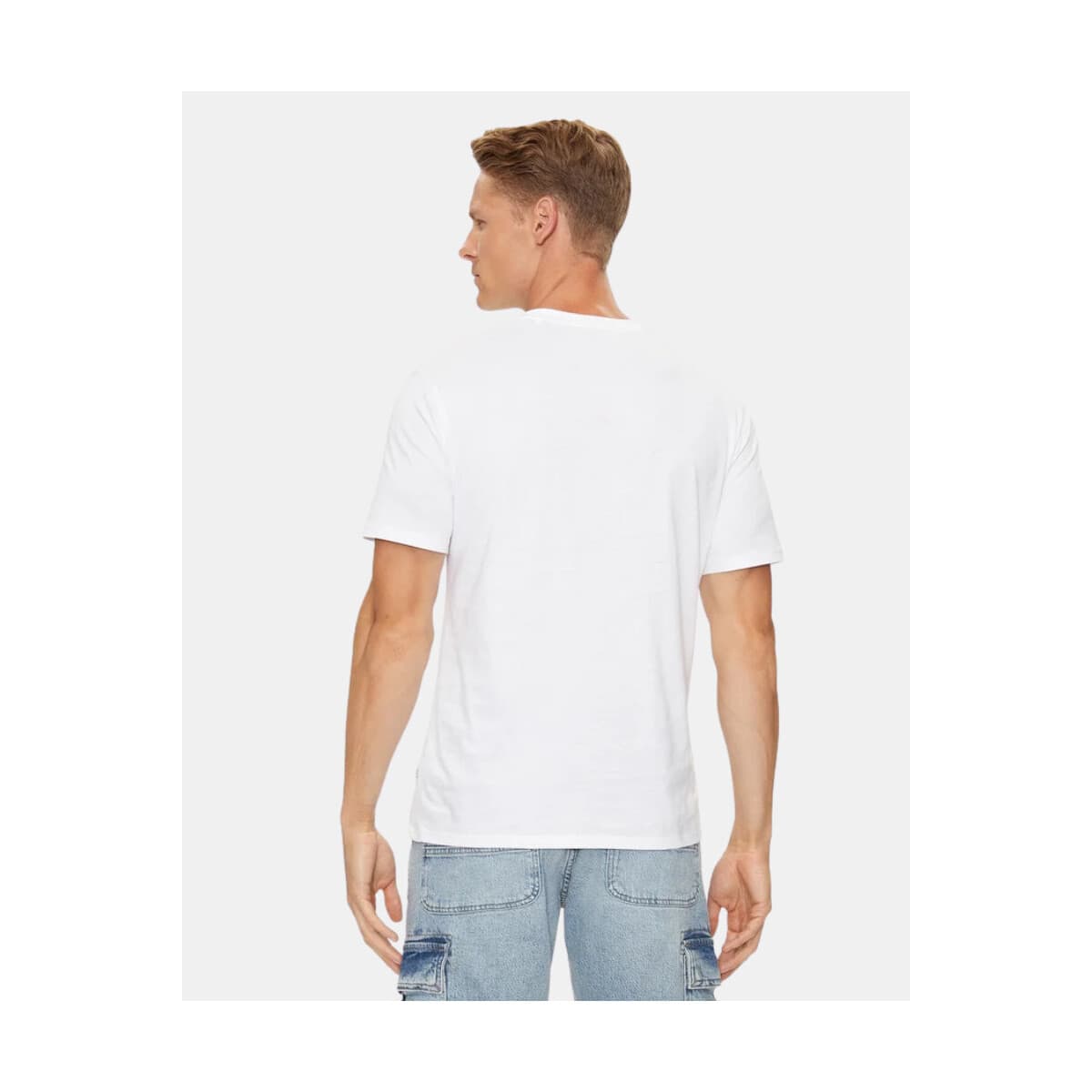 Men's T-Shirts Guess White