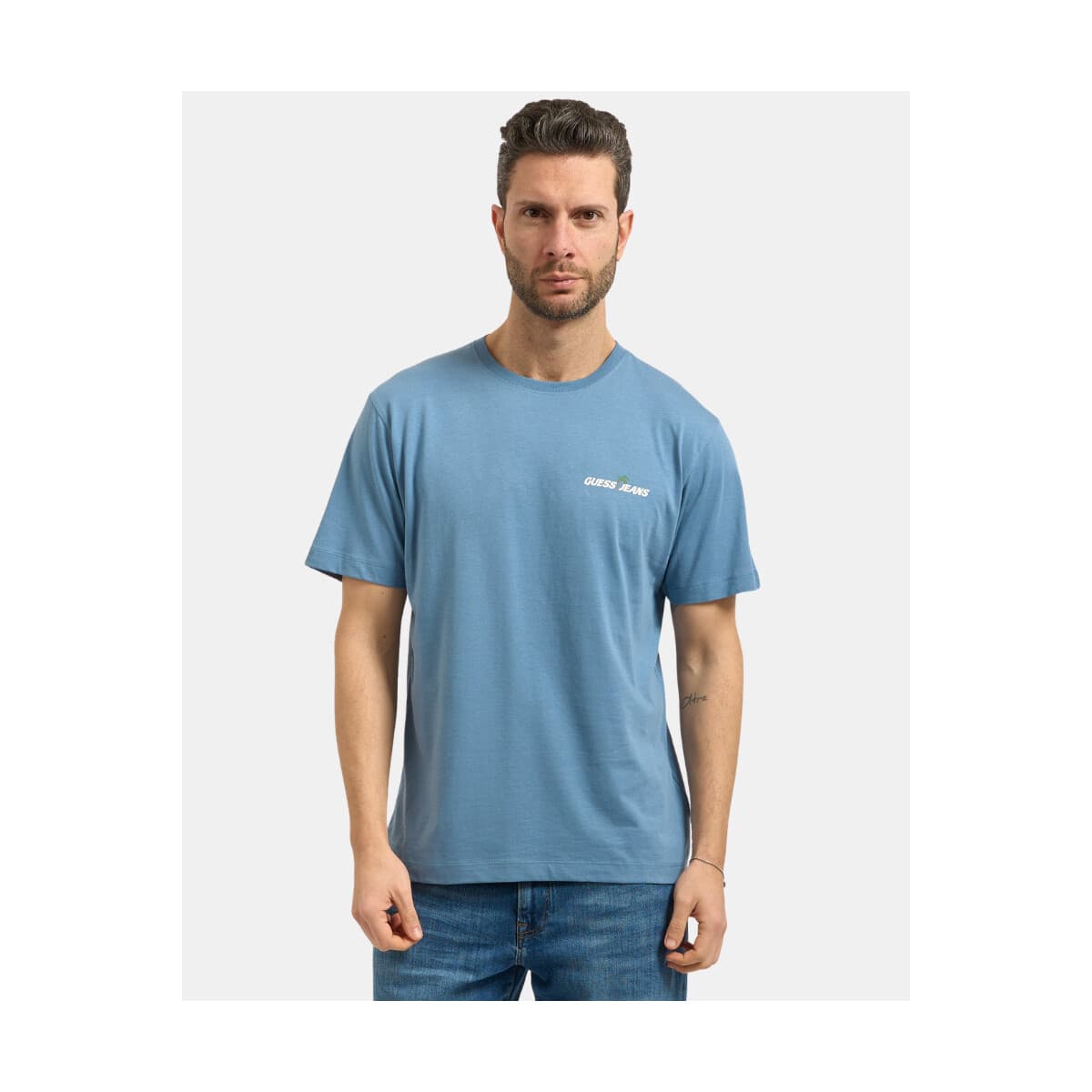 Men's T-Shirts Guess Blue