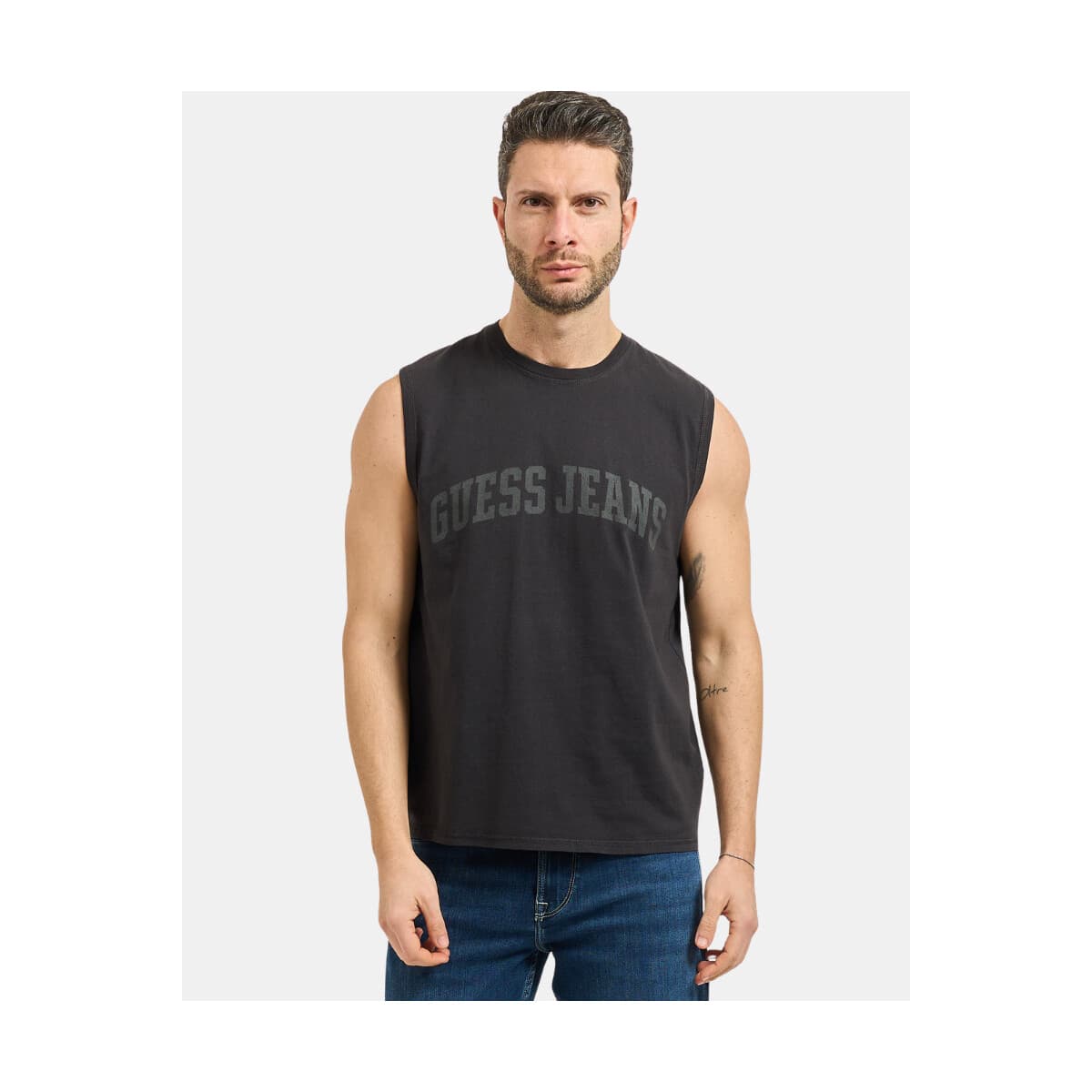 Men's T-Shirts Guess Black