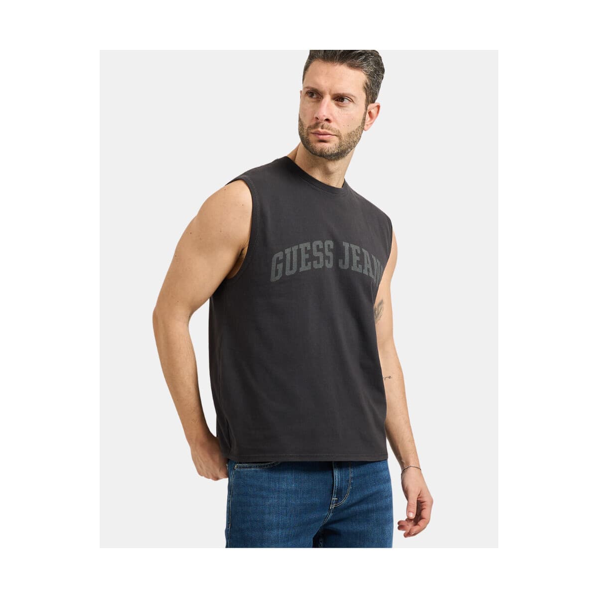 Men's T-Shirts Guess Black