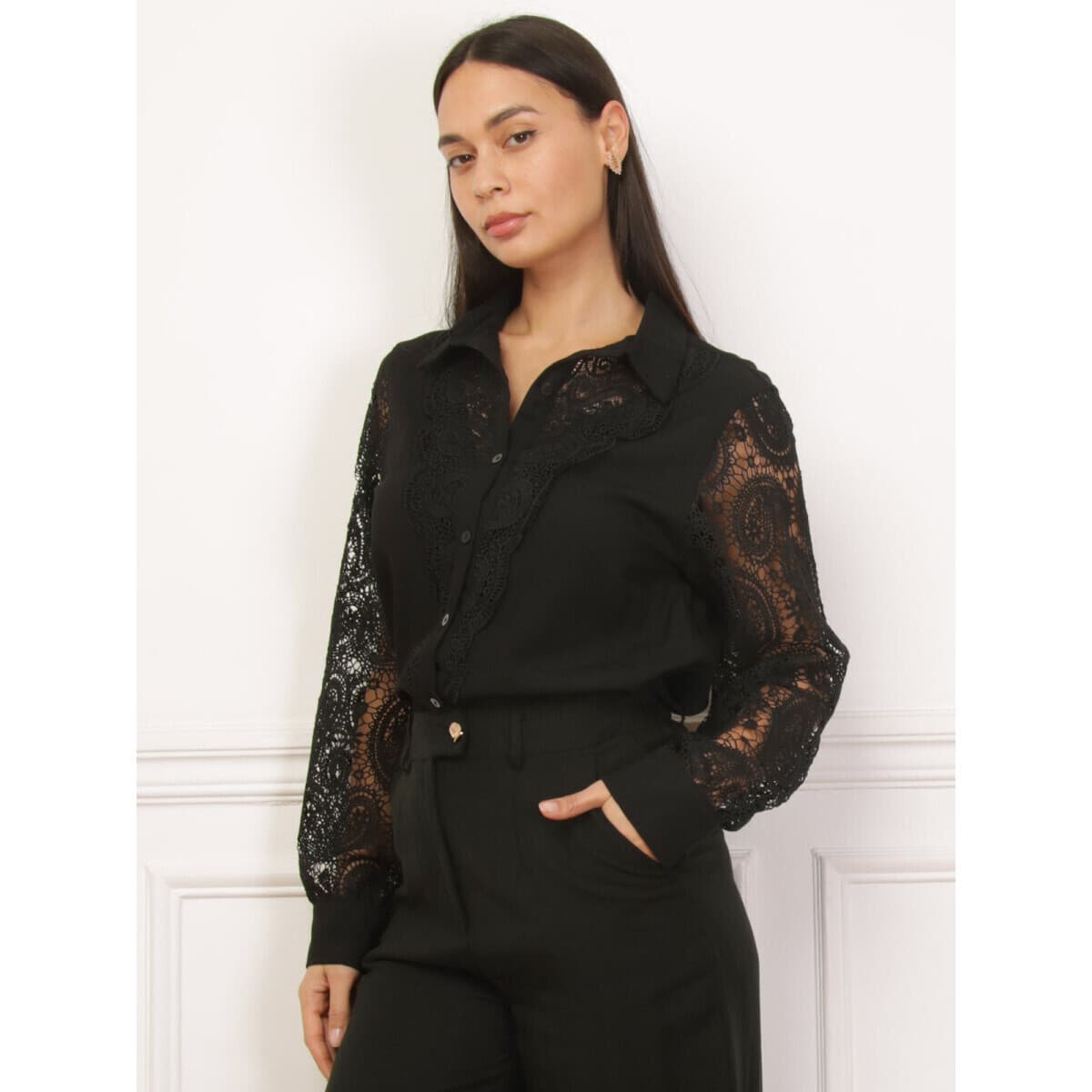 Women's T-Shirts La Modeuse Black