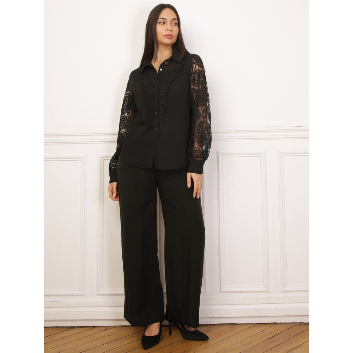 Women's T-Shirts La Modeuse Black