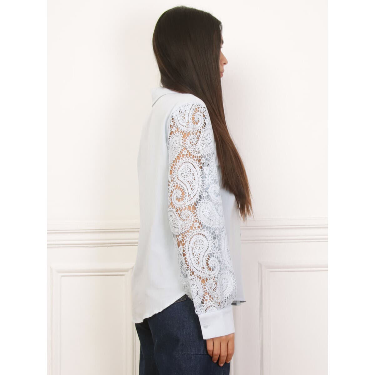 Women's Shirts La Modeuse Blue