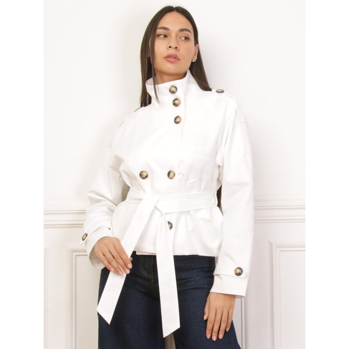 Women's Blazers La Modeuse White
