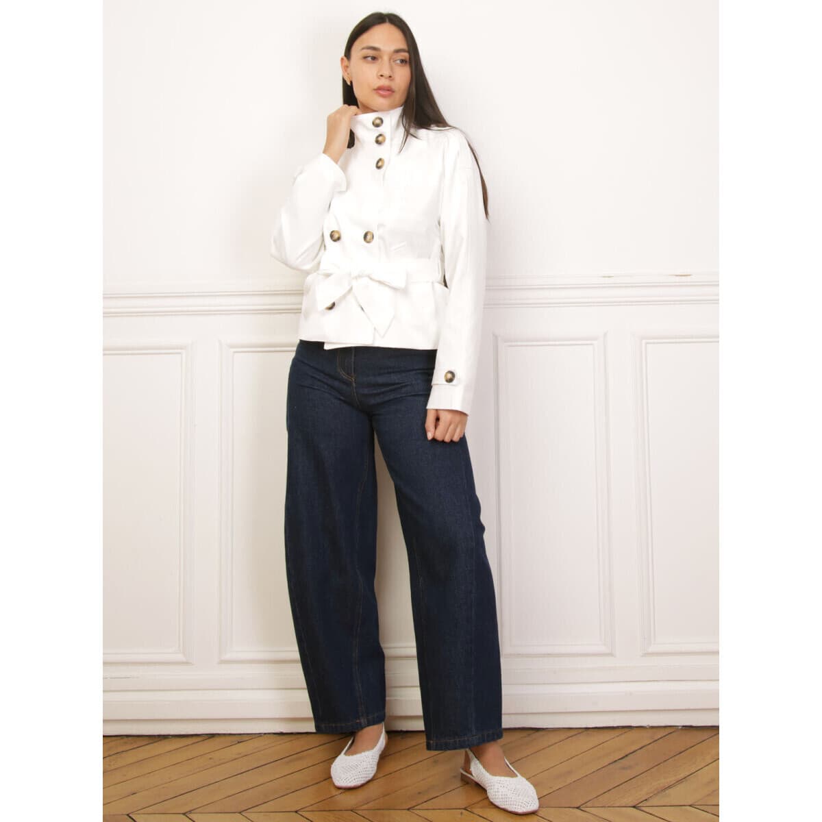 Women's Blazers La Modeuse White