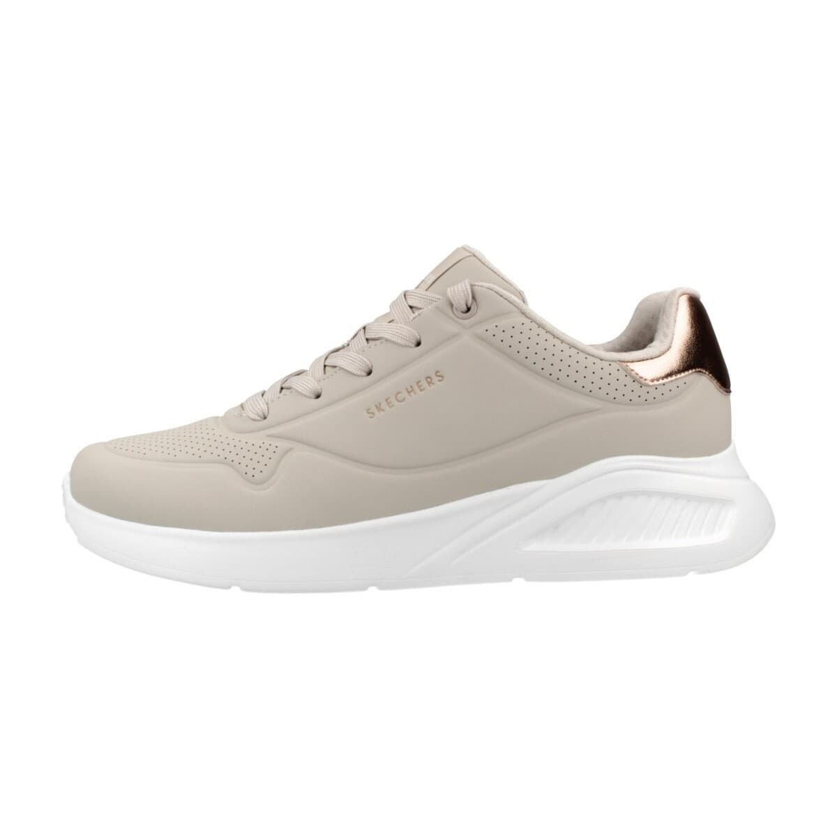 Women's Sports Shoes Skechers Beige