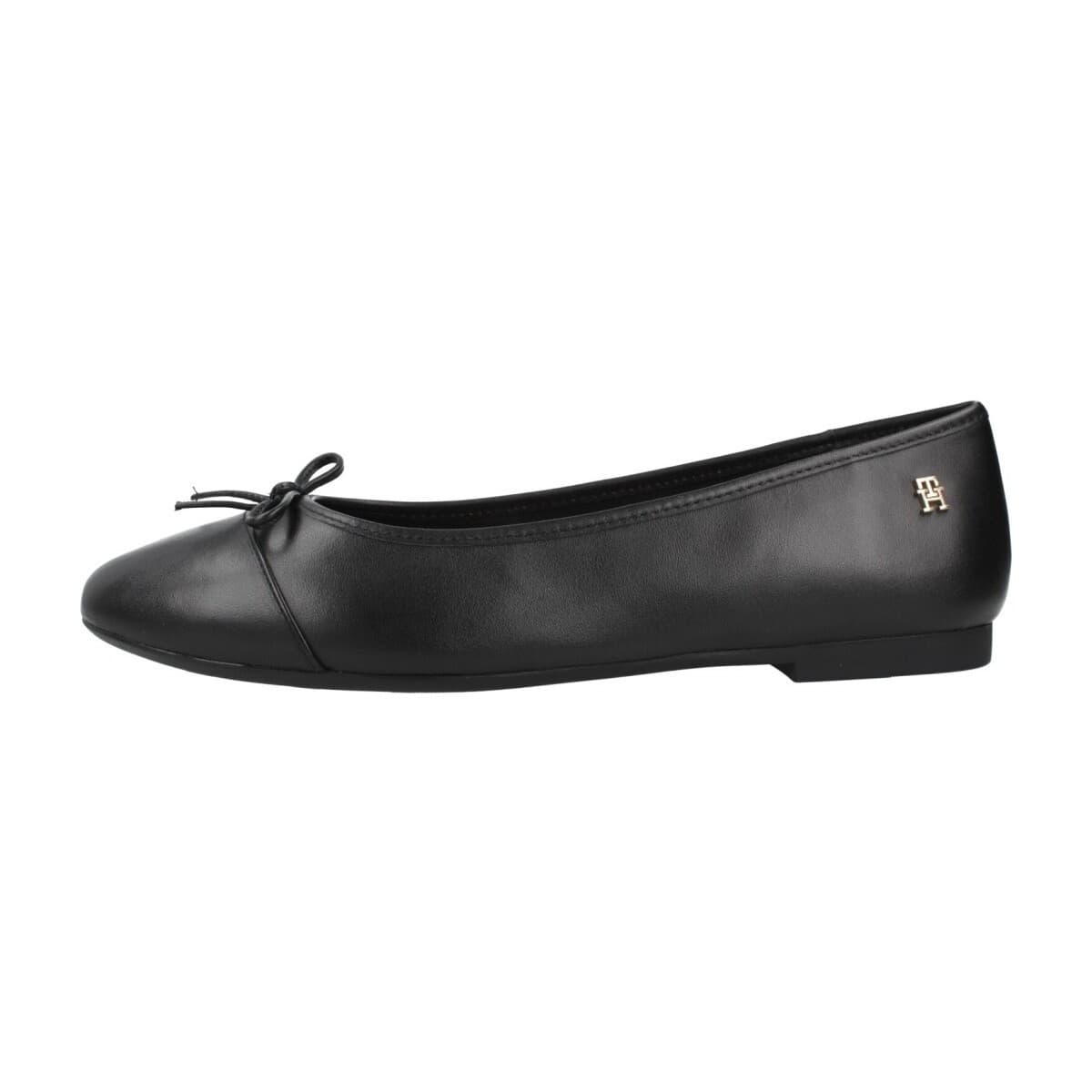 Women's Ballet Flats Tommy Hilfiger Black