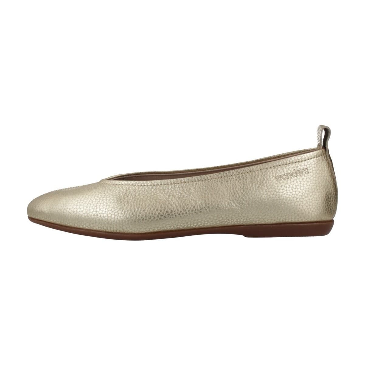 Women's Ballet Flats Wonders Gold