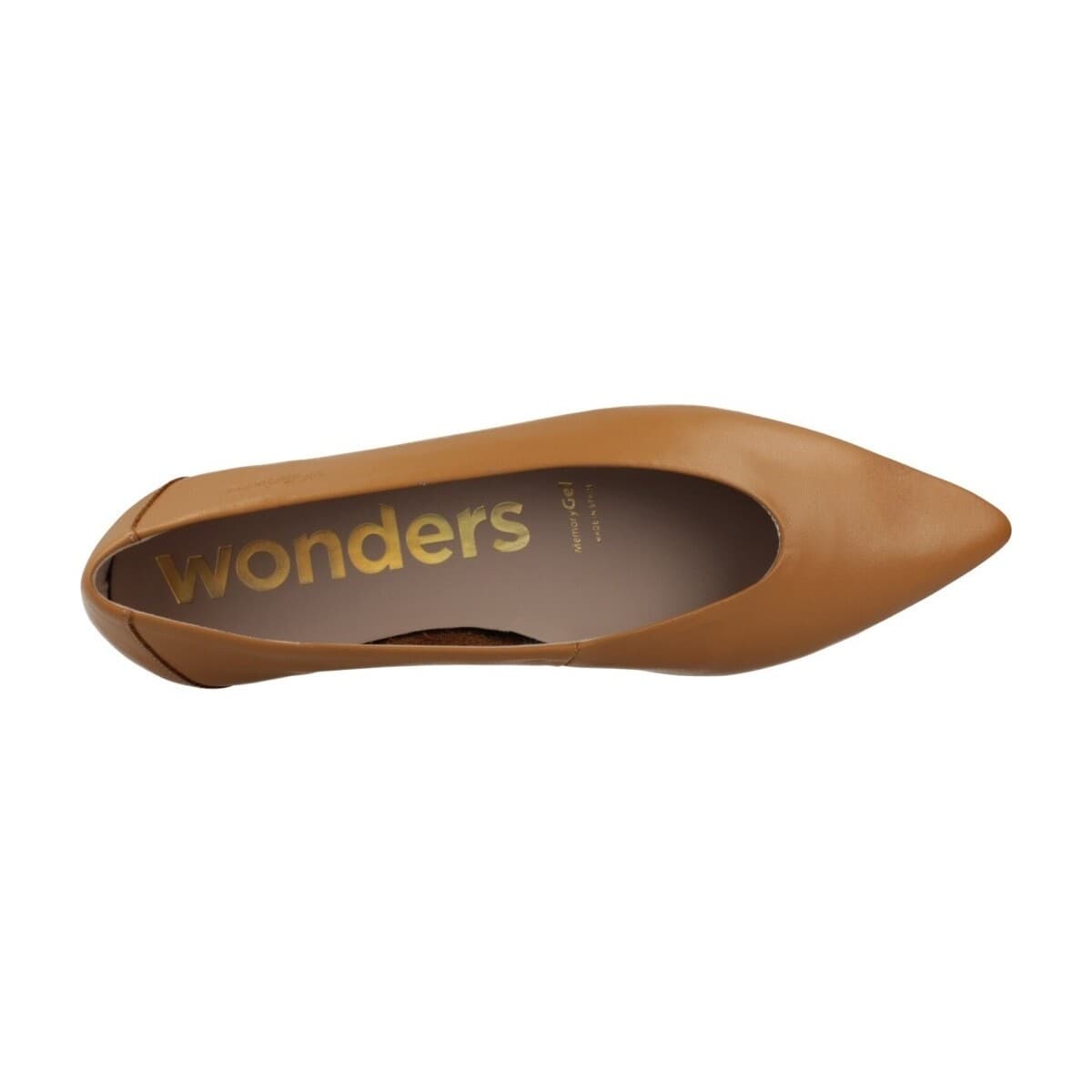 Women's Ballet Flats Wonders Brown
