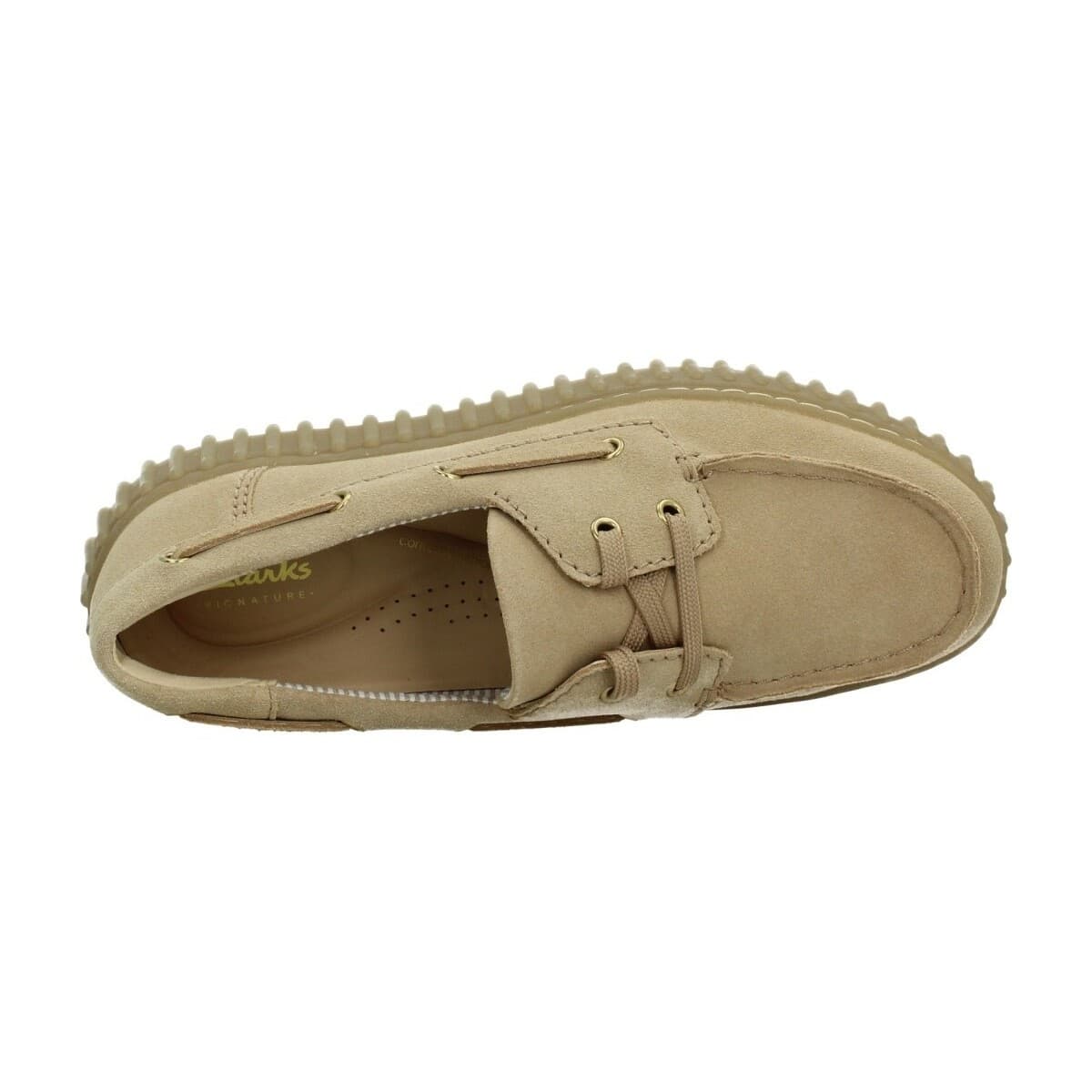 Women's Derby Shoes Clarks Beige