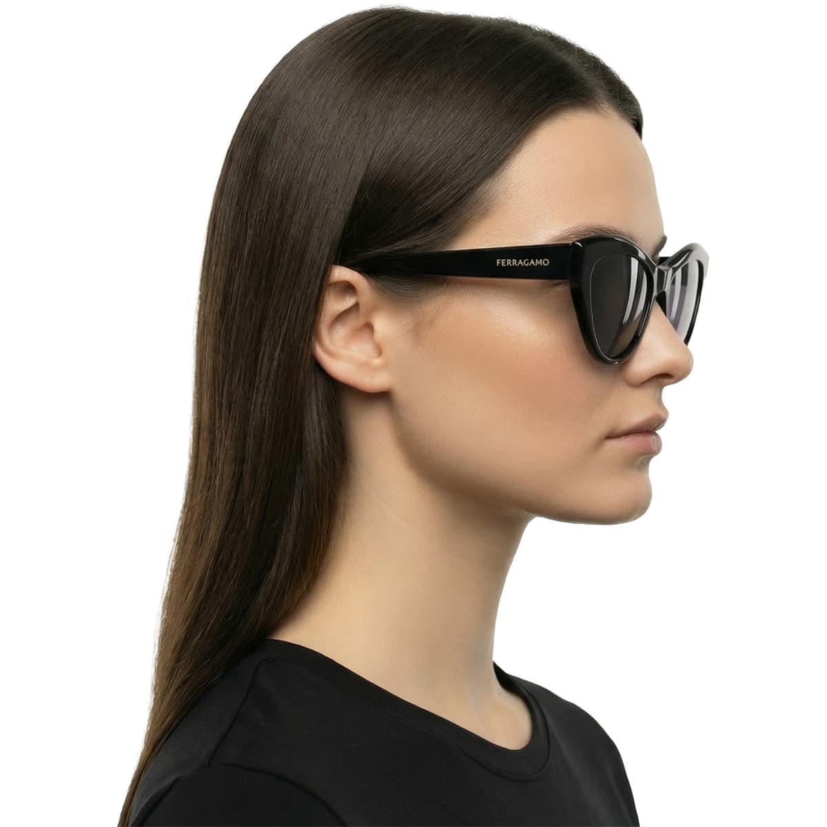 Women's Sunglasses Salvatore Ferragamo Black