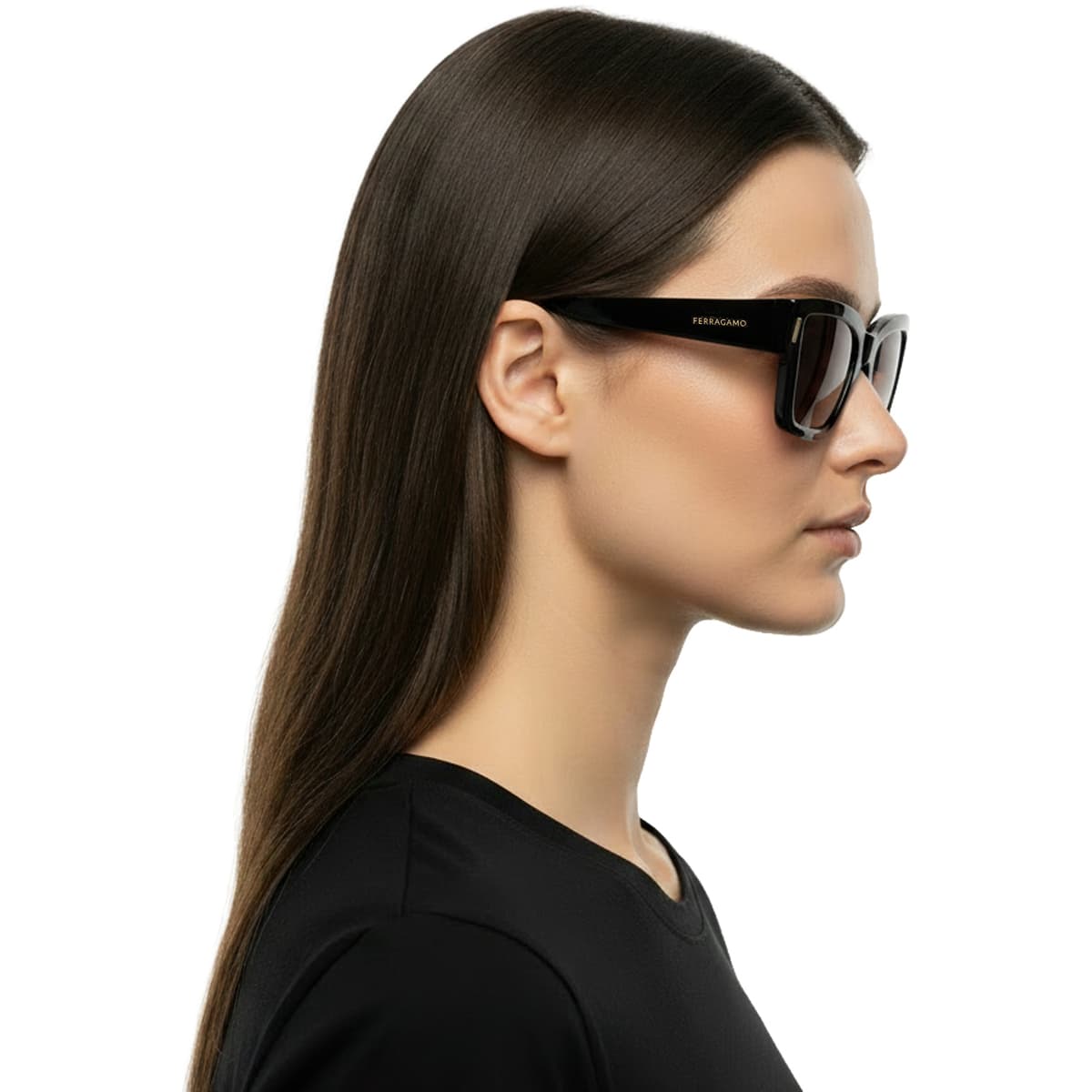 Women's Sunglasses Salvatore Ferragamo Black