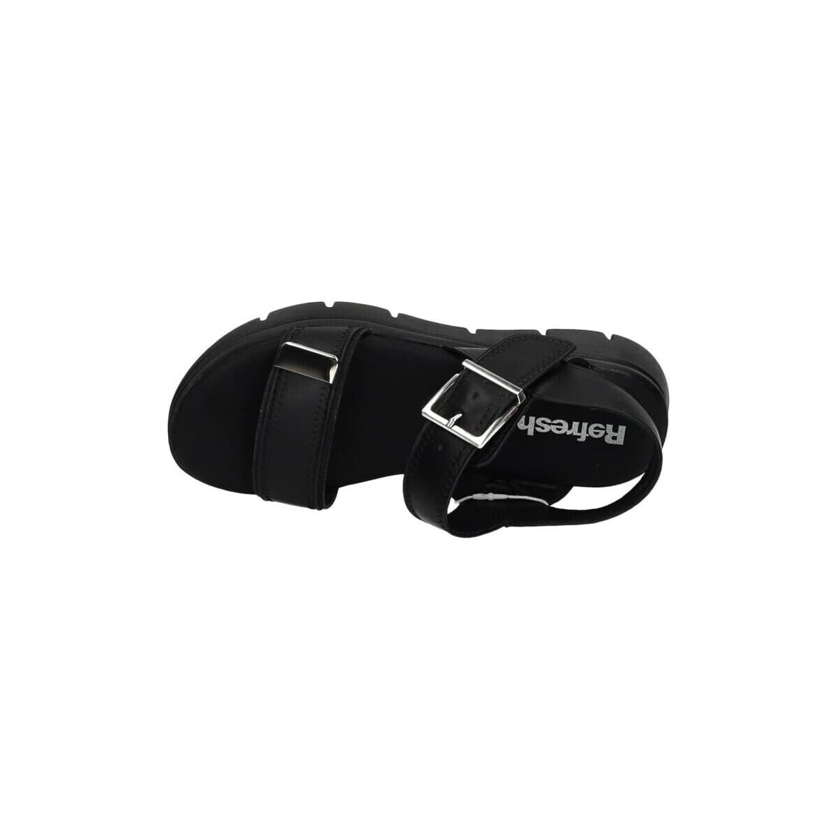 Women's Platforms Refresh Black