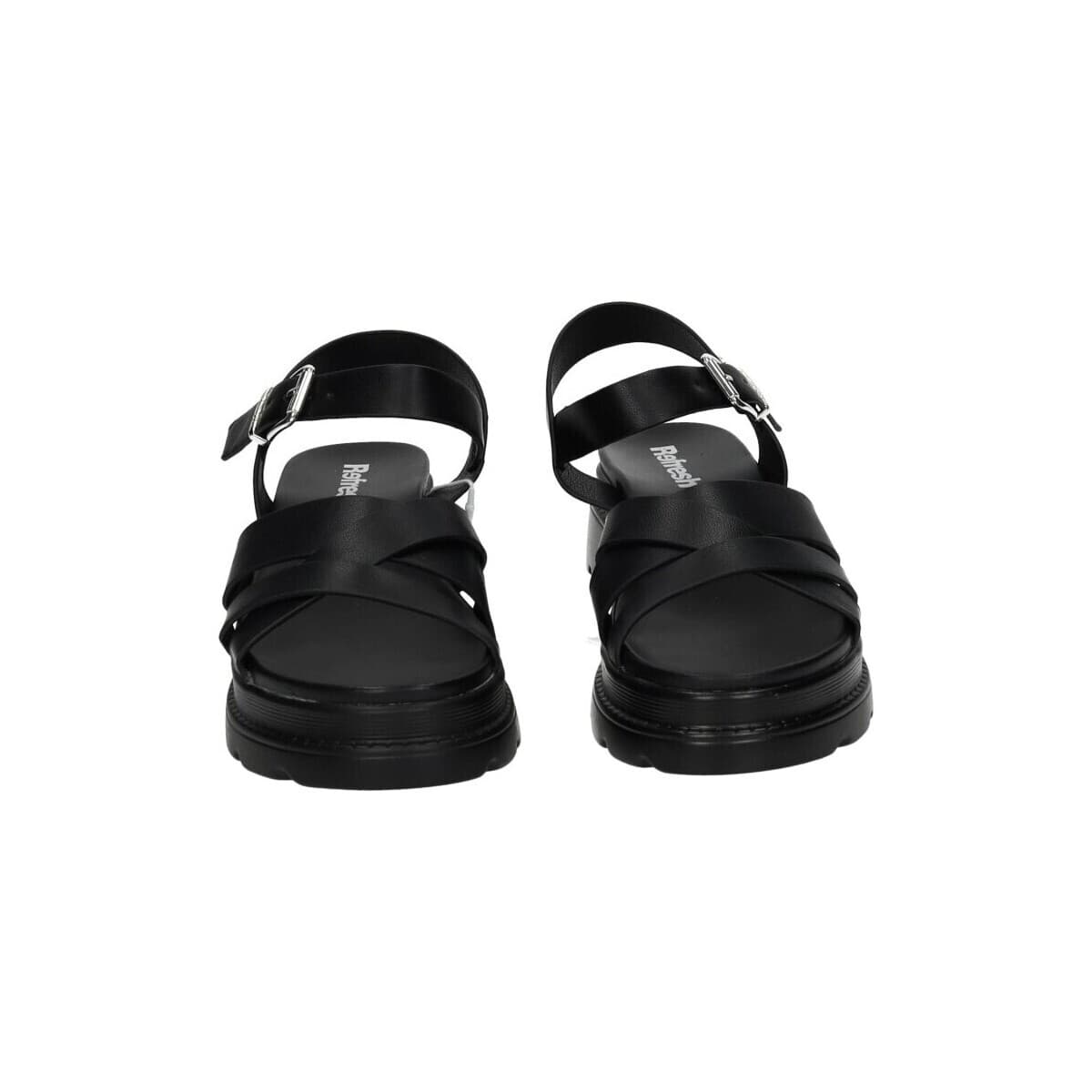 Women's Platforms Refresh Black