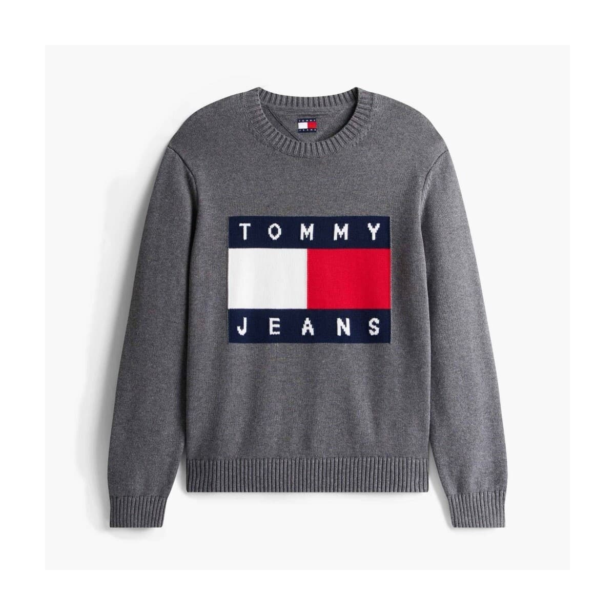 Πουλόβερ Tommy Jeans Jerséis Hombre Modèle Tjm Reg Melange Flag Swe