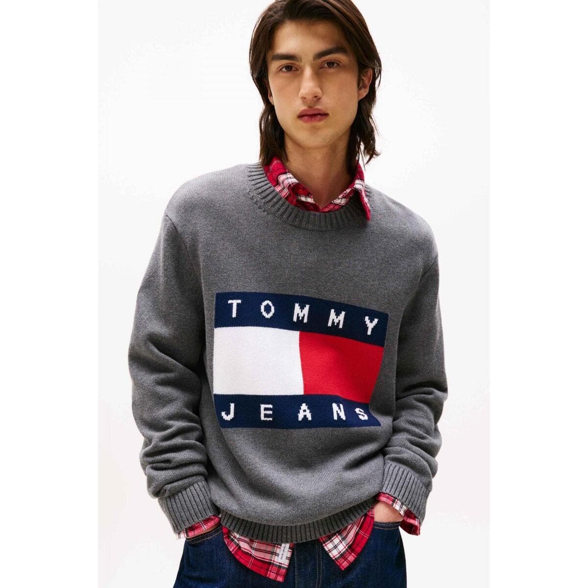Men's Sweaters Tommy Jeans Gray