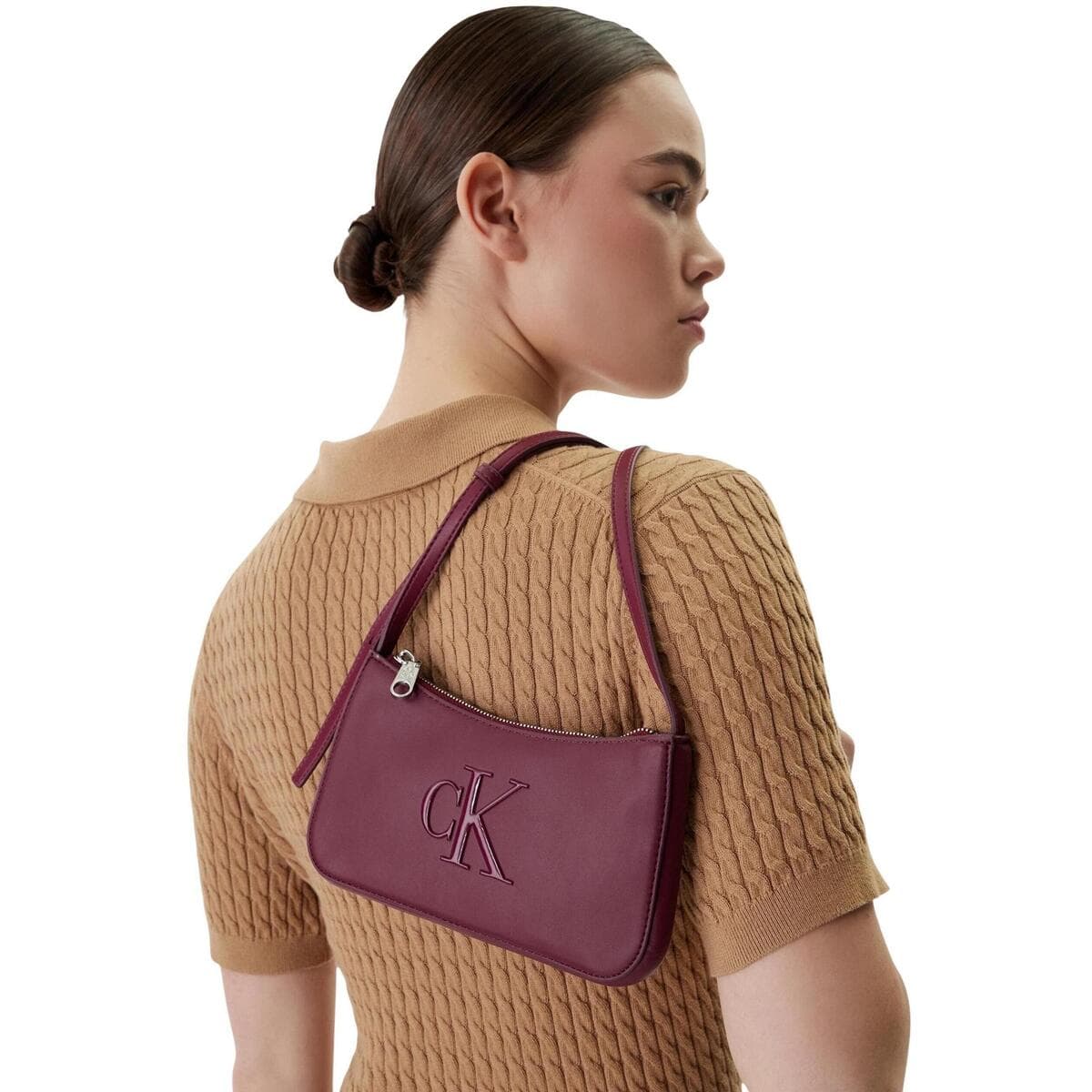 Women's Shoulder Bags Calvin Klein Red