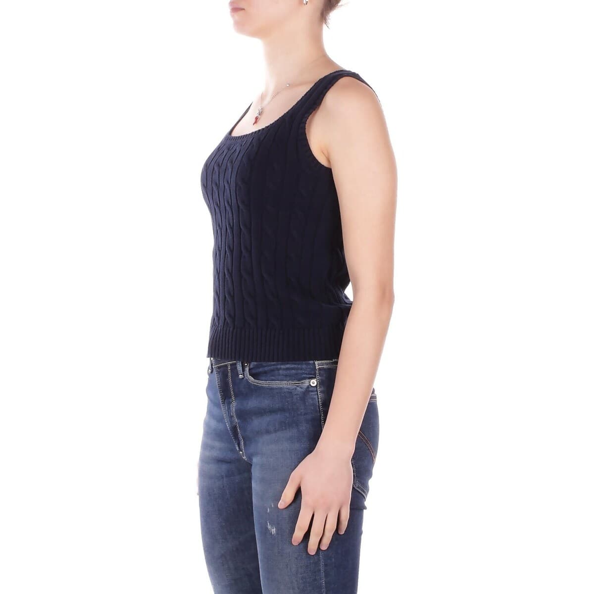 Women's Sleeveless Tops Ralph Lauren Blue