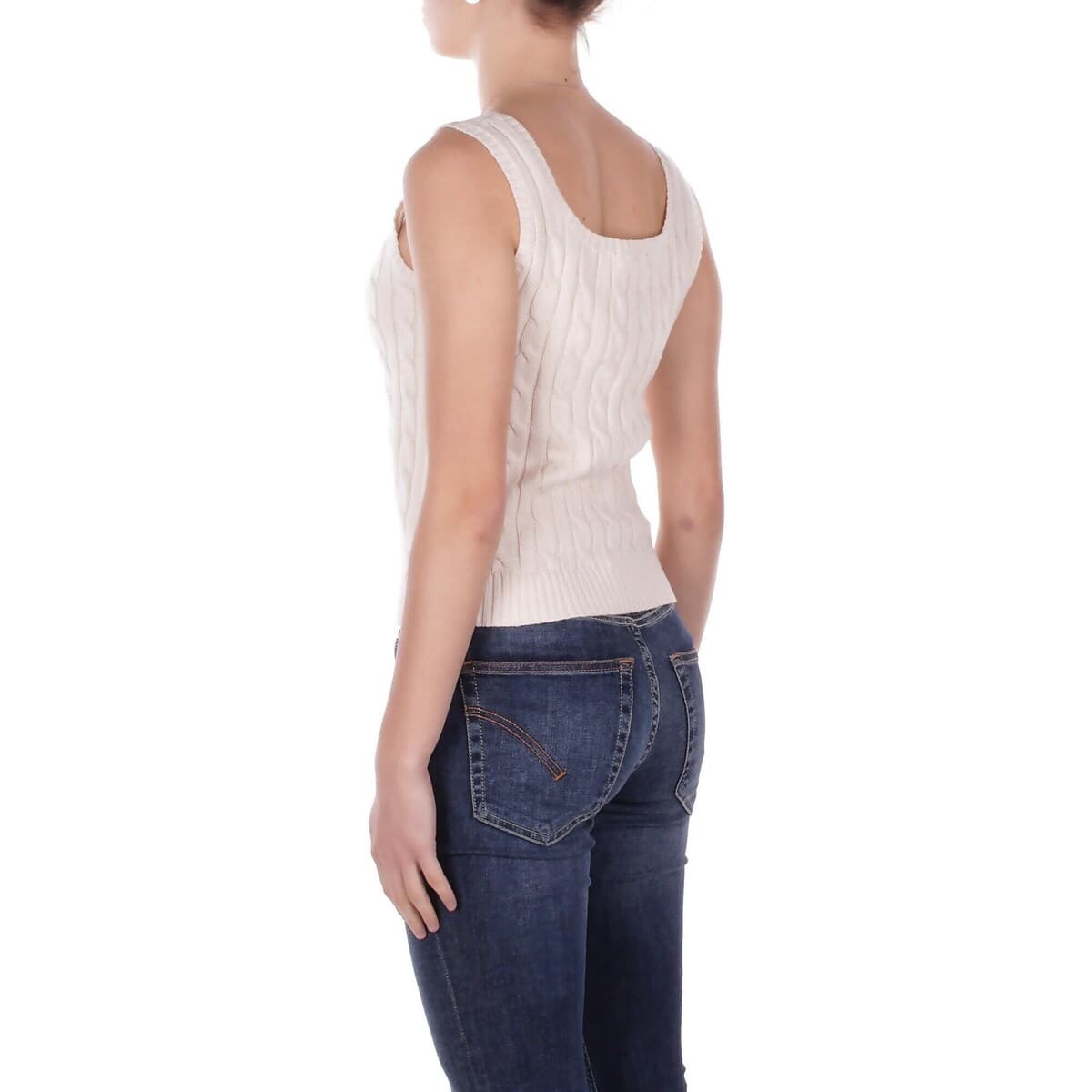 Women's Sleeveless Tops Ralph Lauren Beige