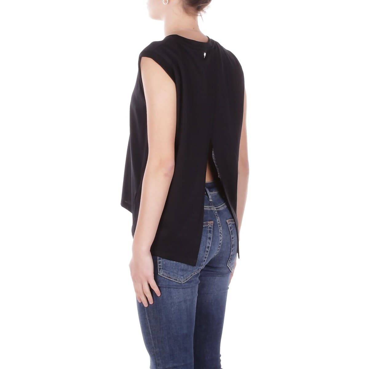 Women's Sleeveless Tops Dondup Black
