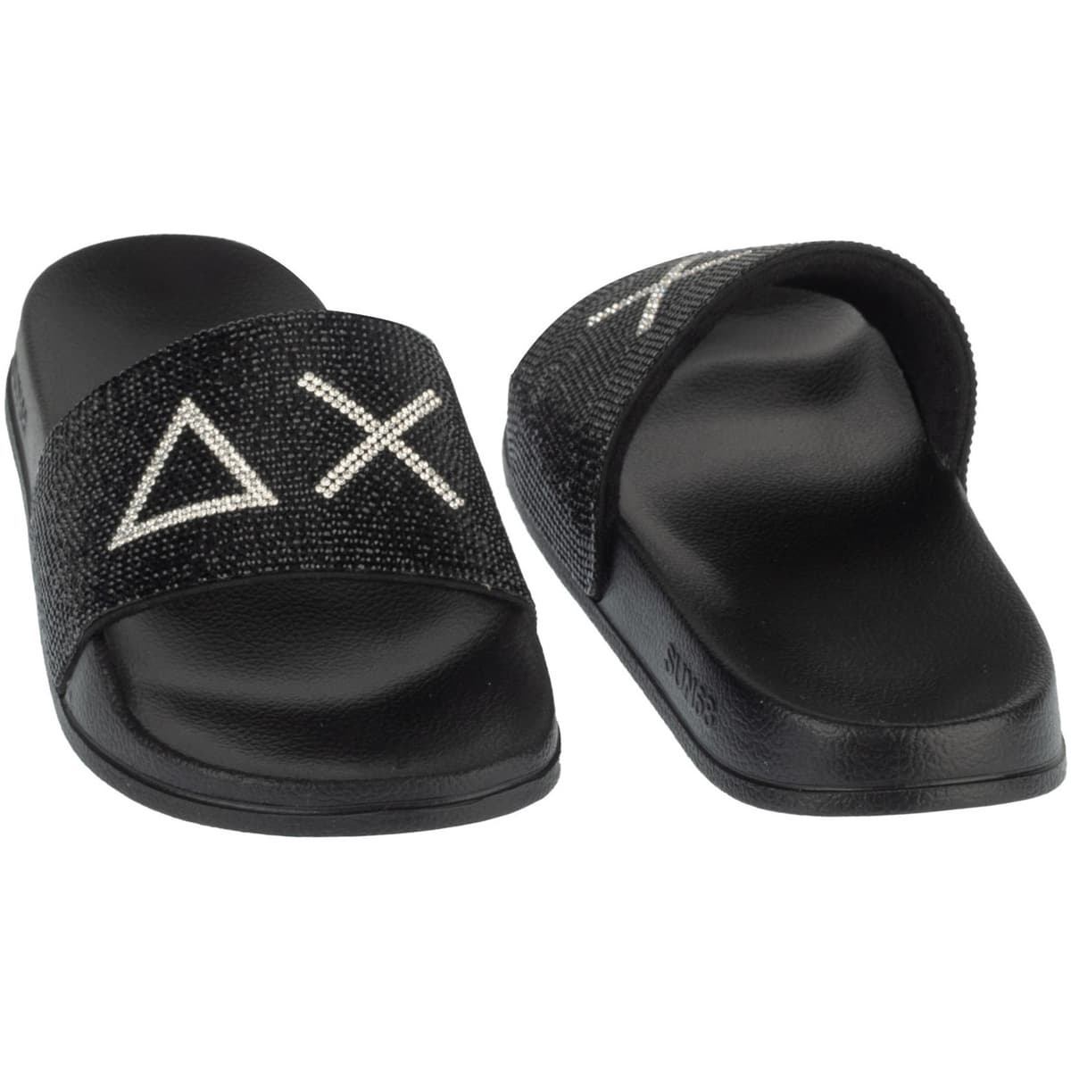 Women's Flip Flops Sun68 Black