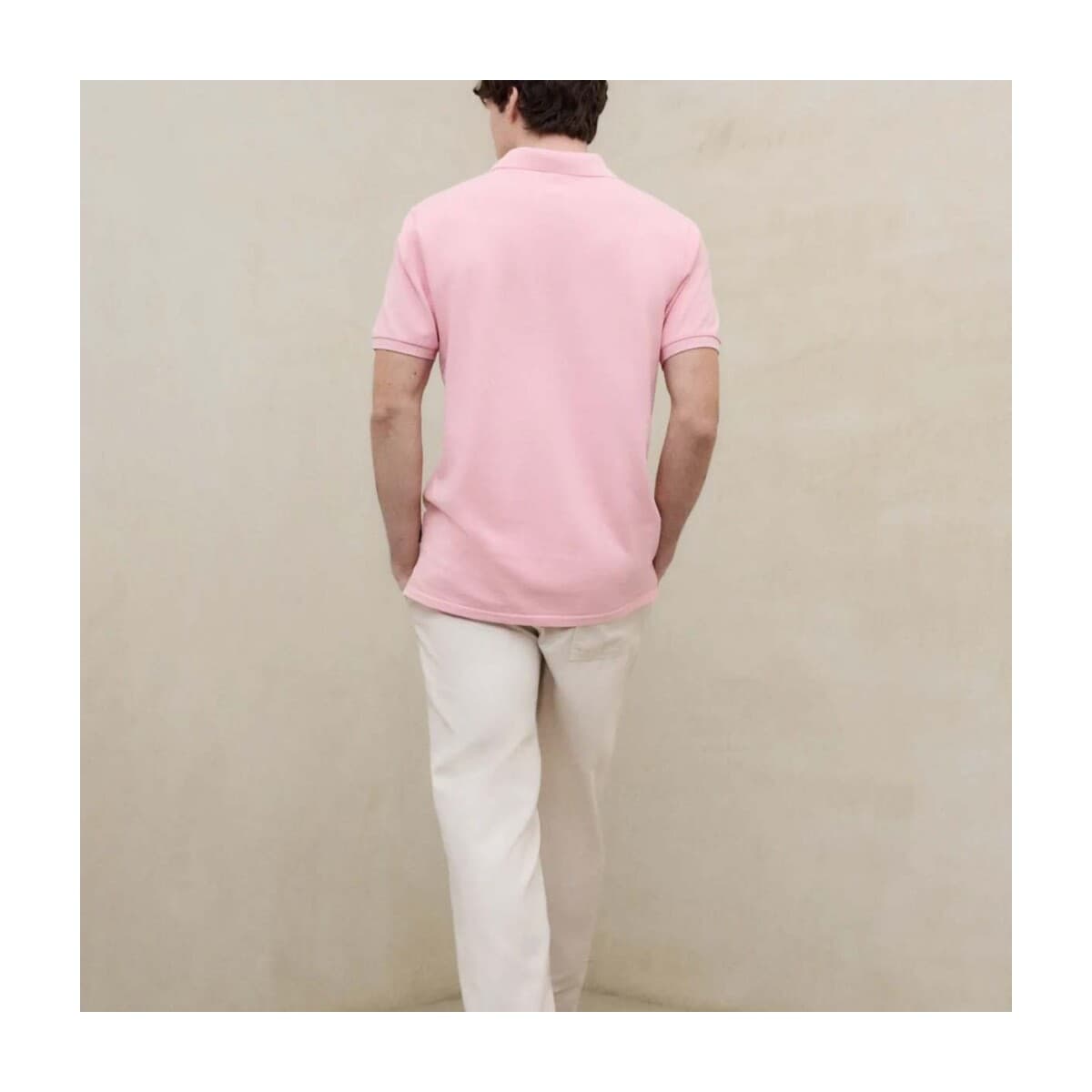 Men's Polo Shirts Ecoalf Pink