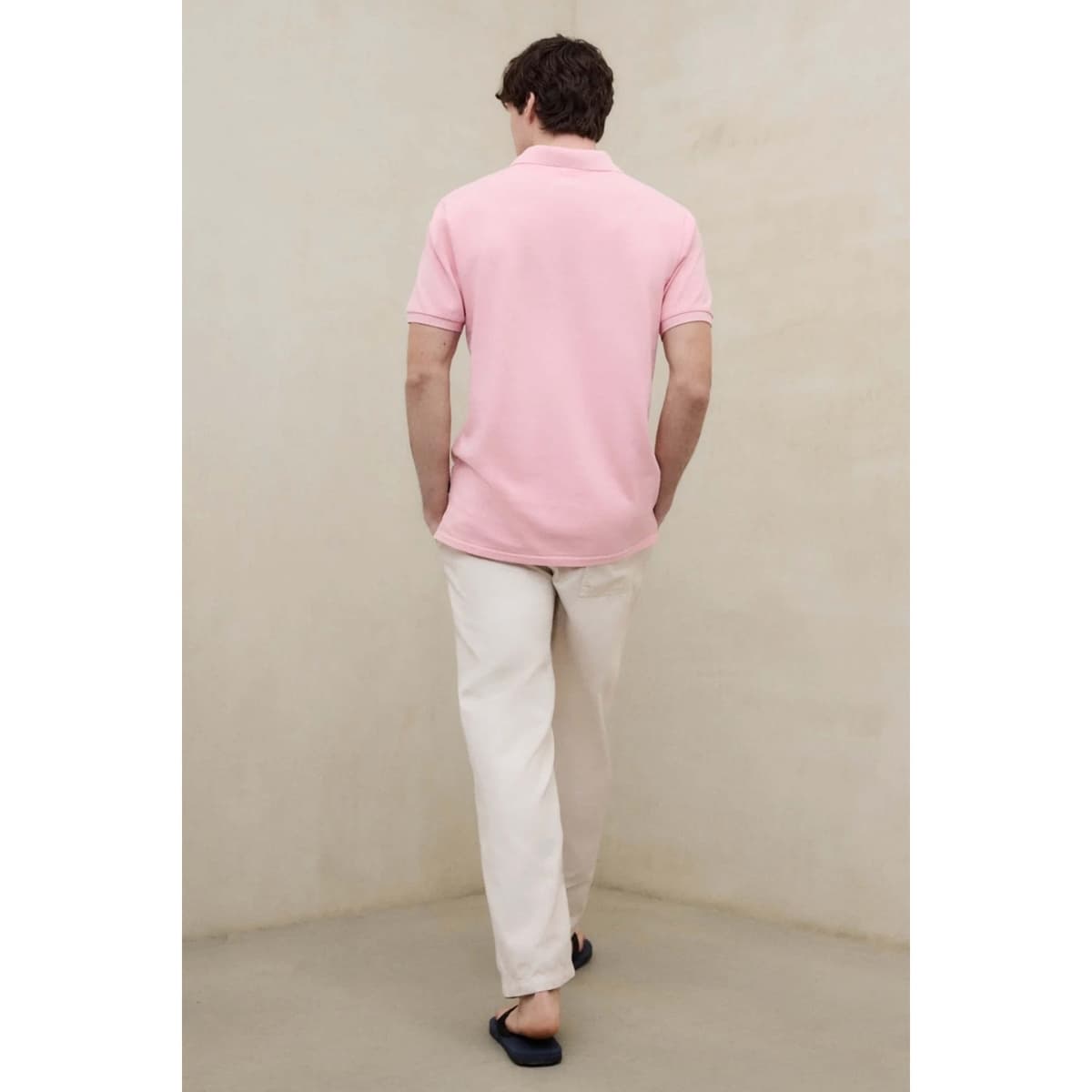 Men's Polo Shirts Ecoalf Pink