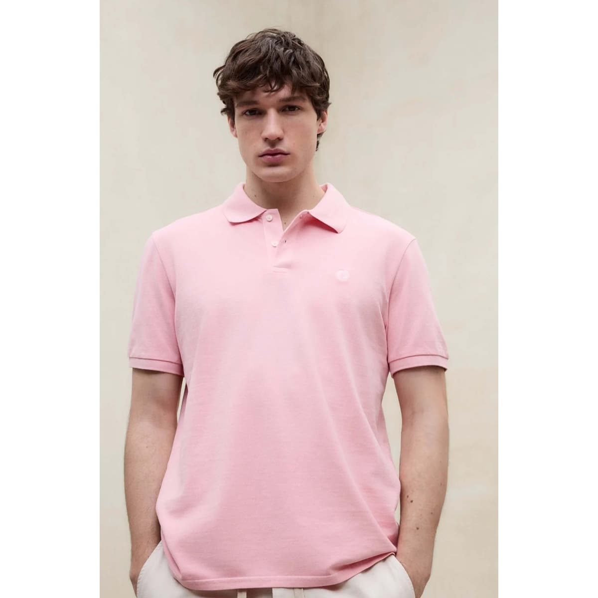 Men's Polo Shirts Ecoalf Pink