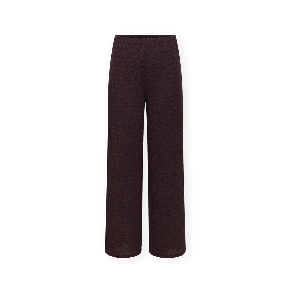 Ίσια παντελόνια Only Noos Ilse Trousers - Deep Mahogany