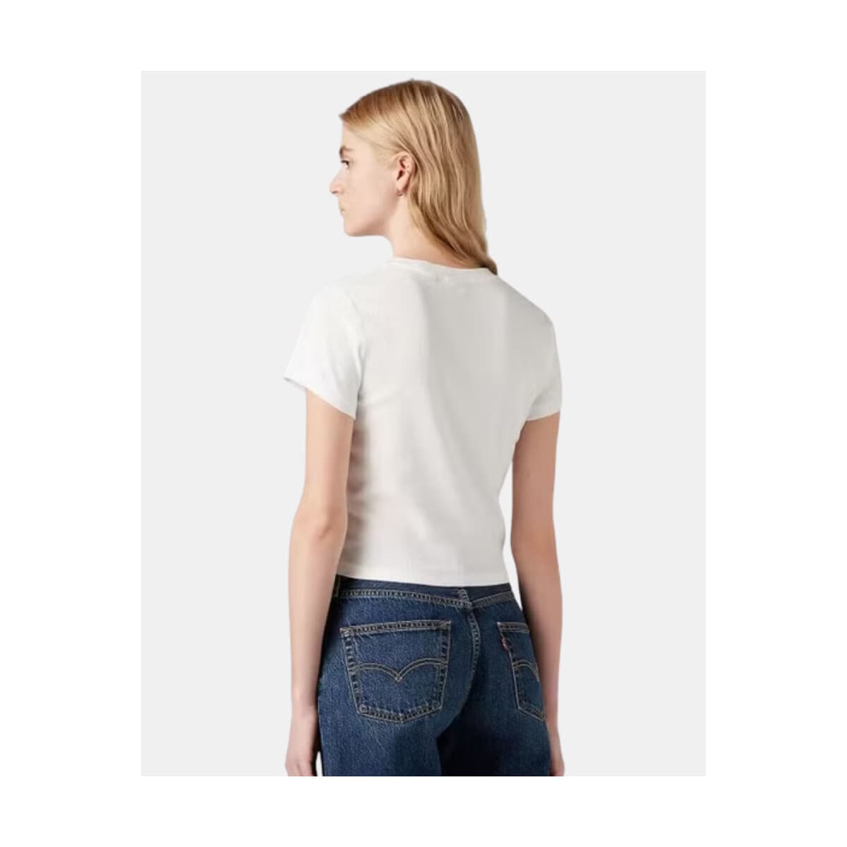 Women's T-Shirts Levis White