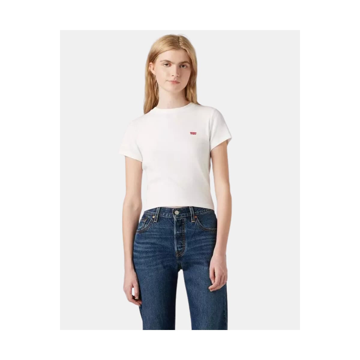 Women's T-Shirts Levis White