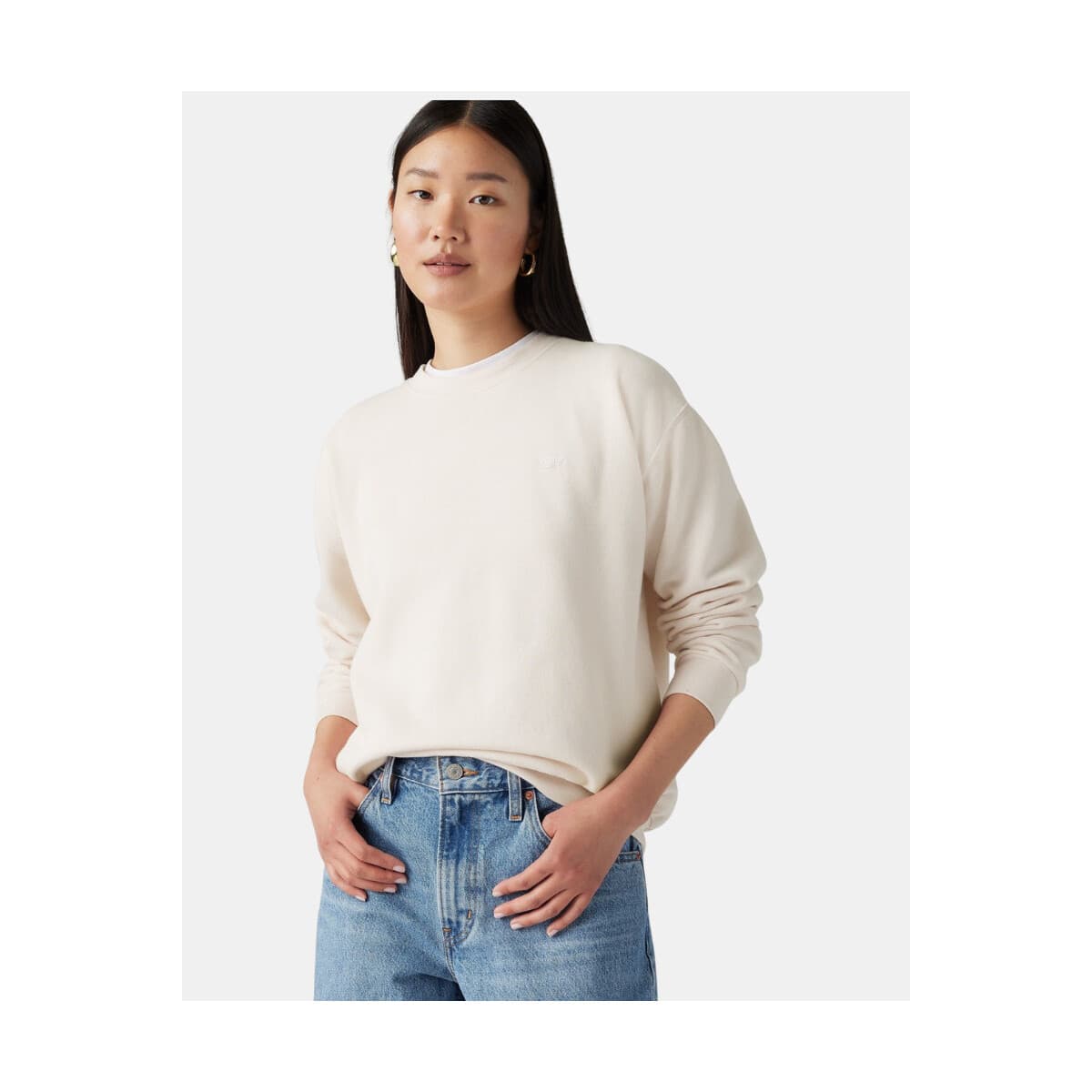 Women's Sports T-Shirts Levis Beige