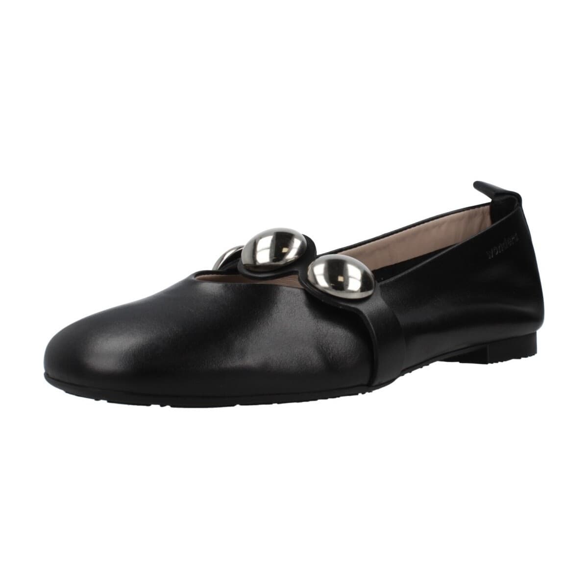 Women's Ballet Flats Wonders Black