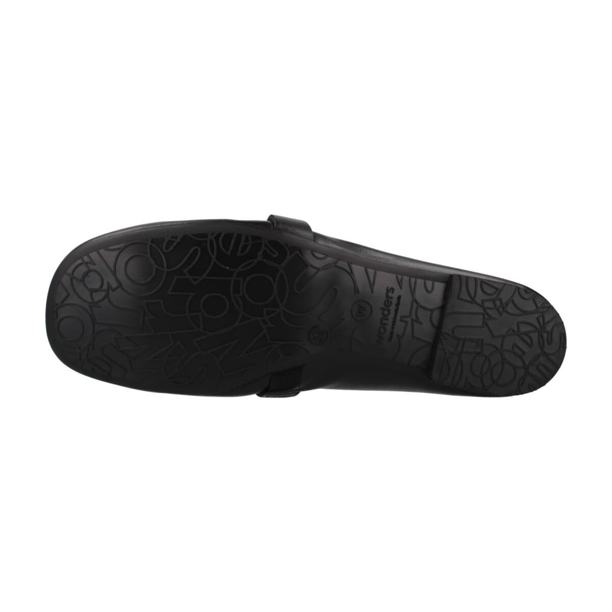 Women's Ballet Flats Wonders Black