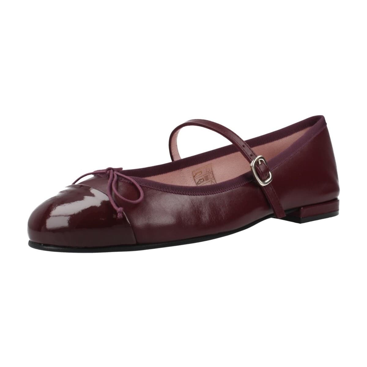 Women's Ballet Flats Pretty Ballerinas Bordeaux
