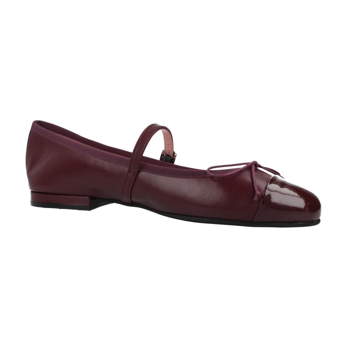 Women's Ballet Flats Pretty Ballerinas Bordeaux