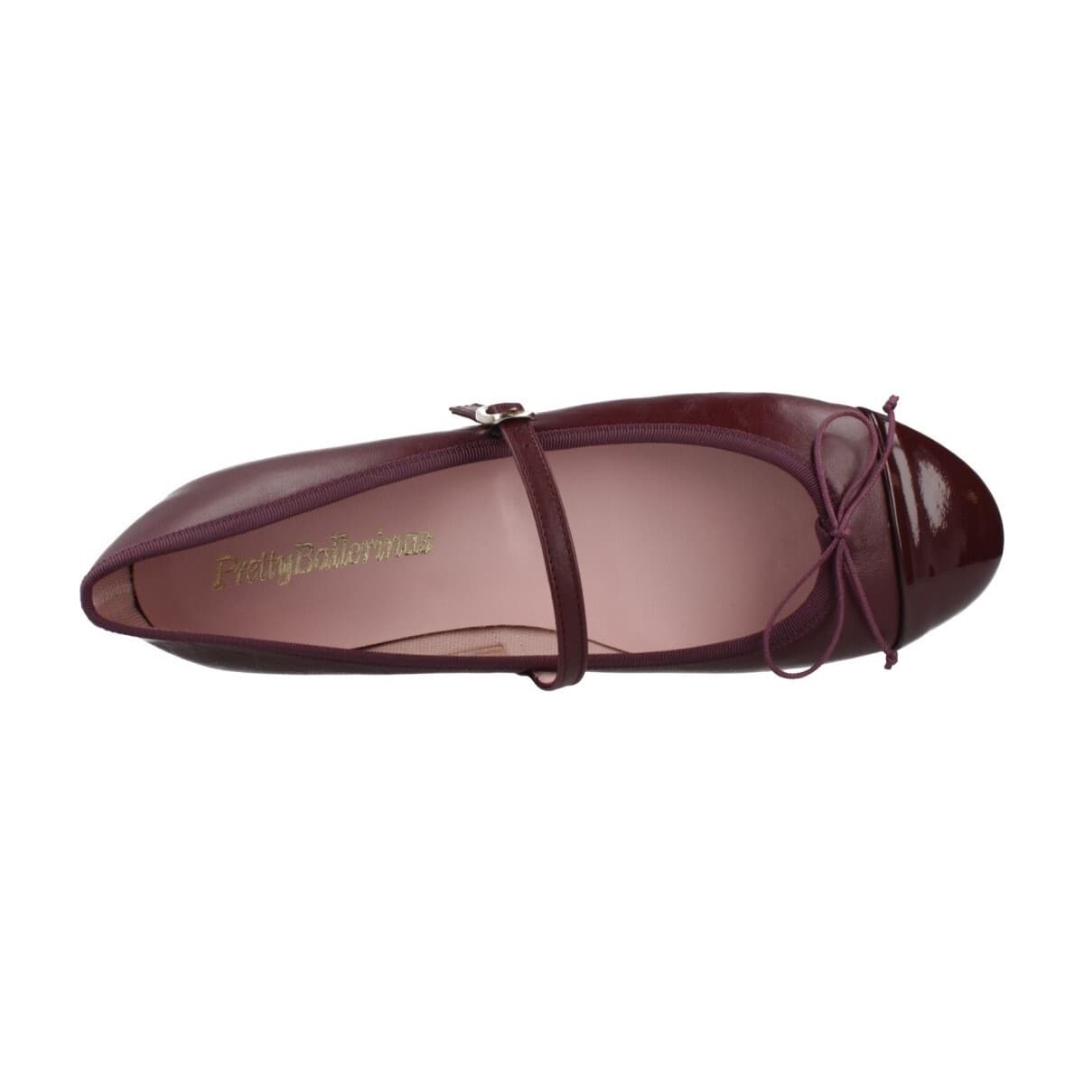 Women's Ballet Flats Pretty Ballerinas Bordeaux