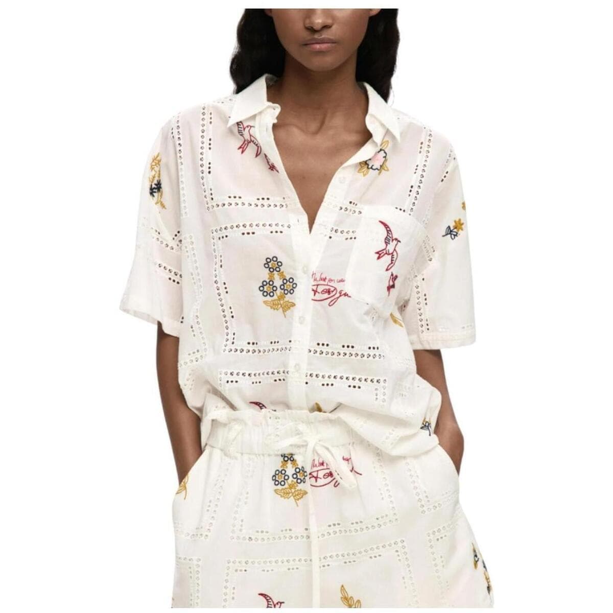 Women's T-Shirts Desigual White