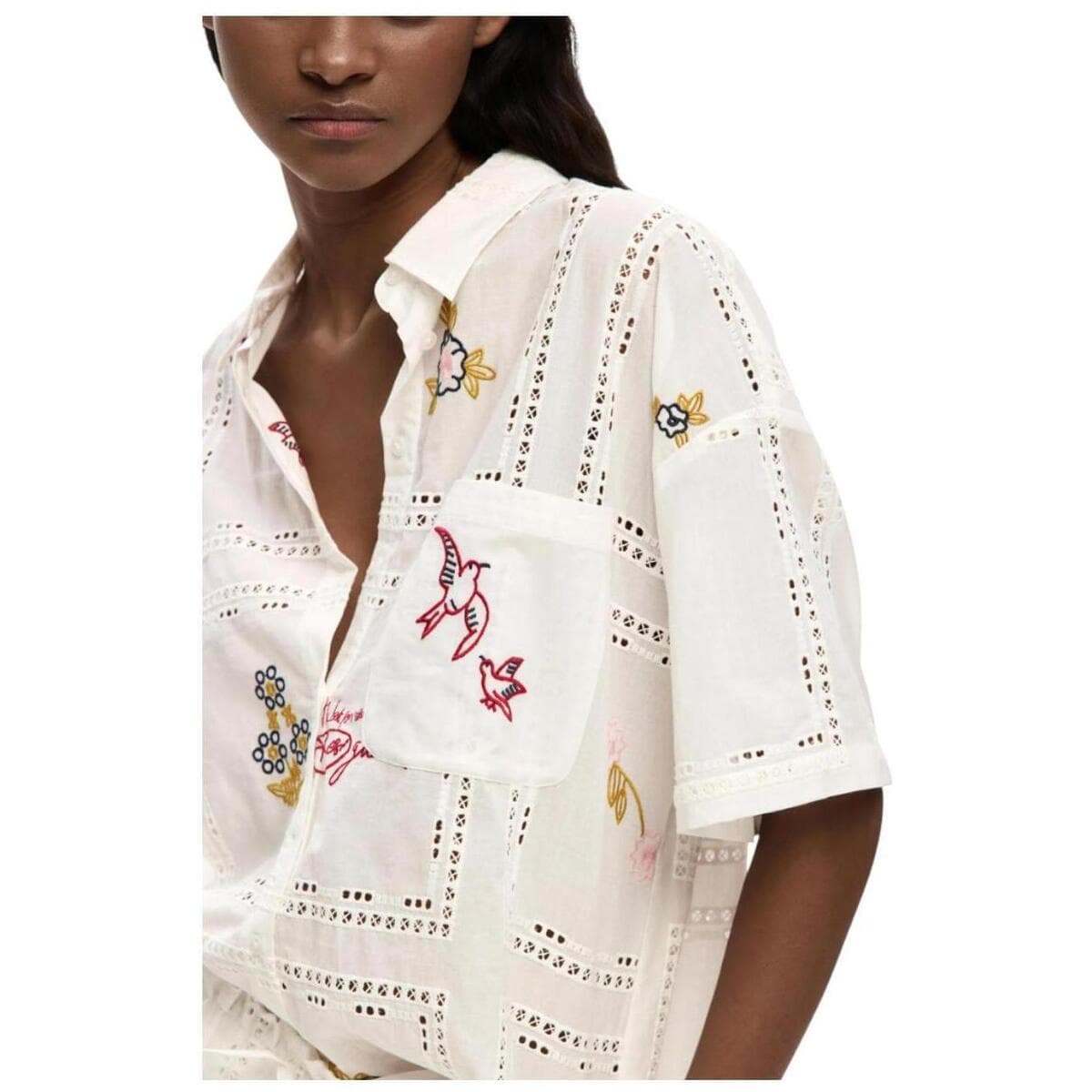 Women's T-Shirts Desigual White