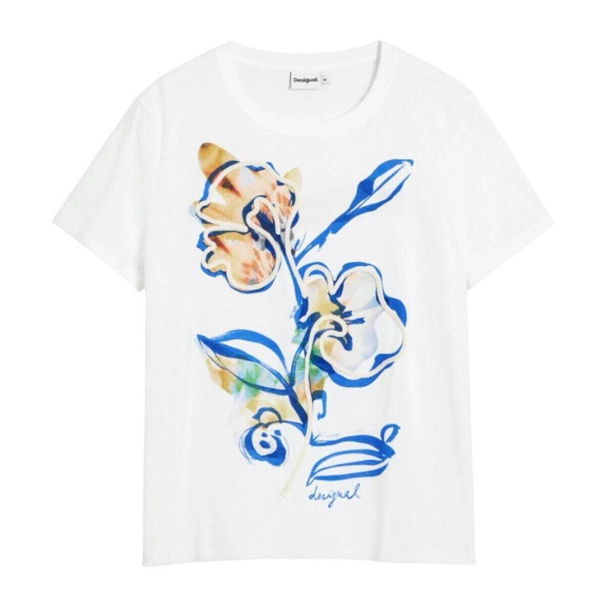 T-shirt με κοντά μανίκια Desigual 26SWTK38