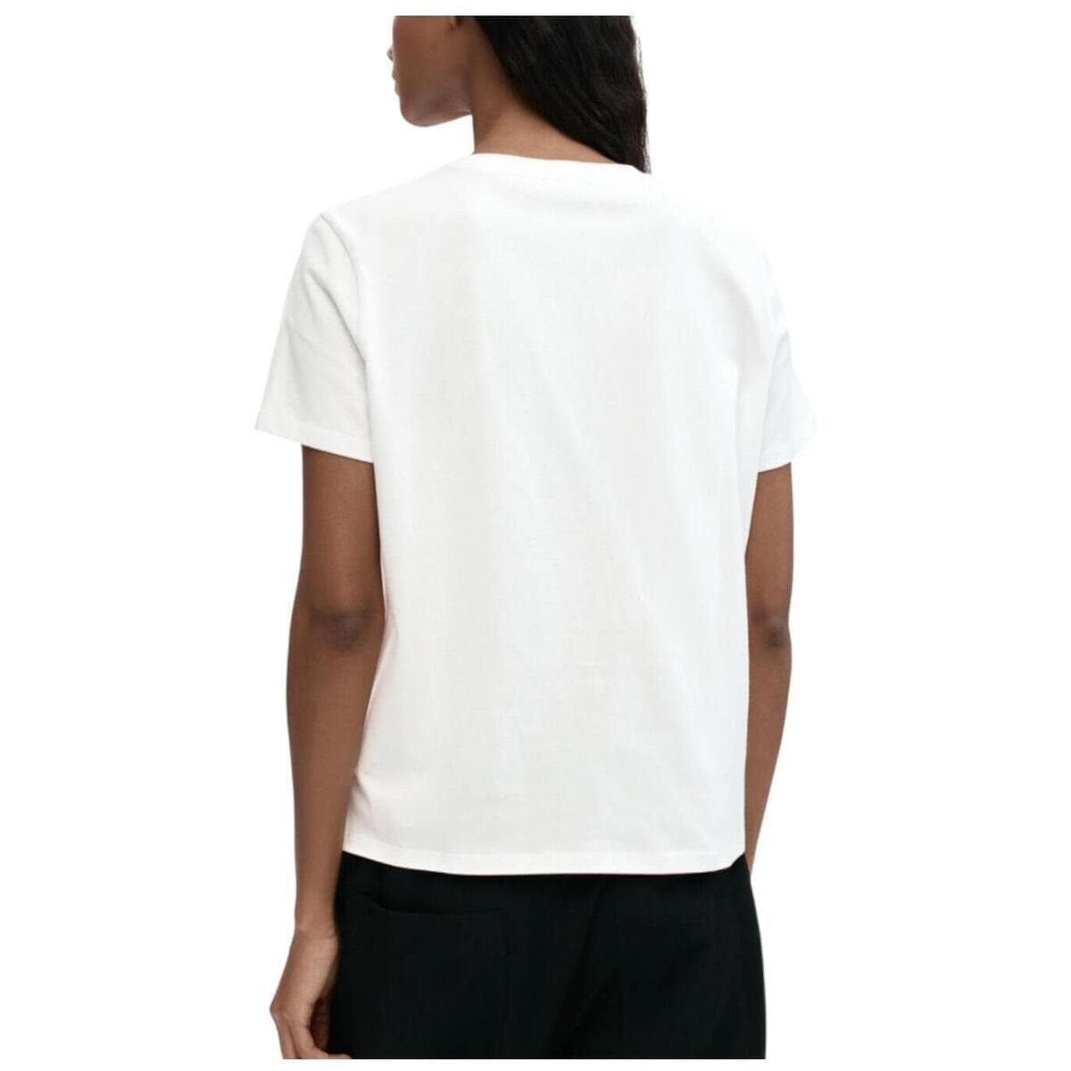 Women's T-Shirts Desigual White