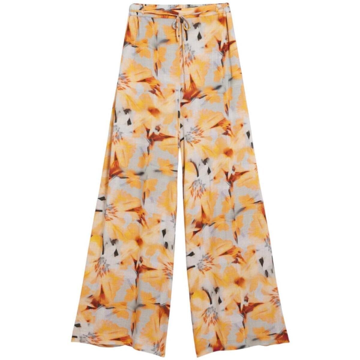 Women's Pants Desigual Yellow