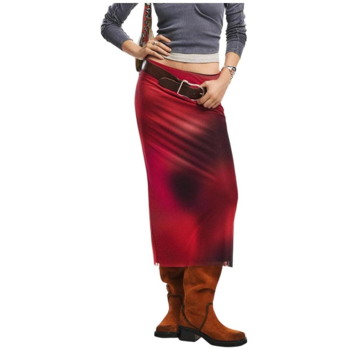 Women's Skirts Desigual Red
