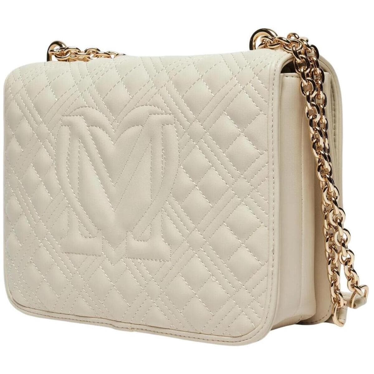 Women's Shoulder Bags Love Moschino Beige